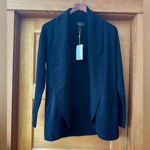 Quince BLACK Mongolian Cashmere Open Cardigan Sweater, NWT, Various